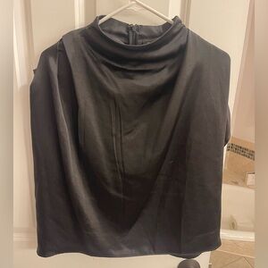 Elegant Black Sleeveless Top